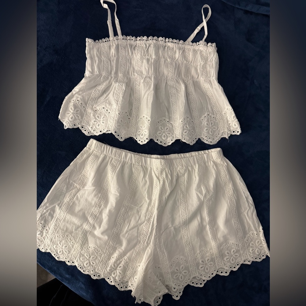 Haute Monde White Lace Ensemble